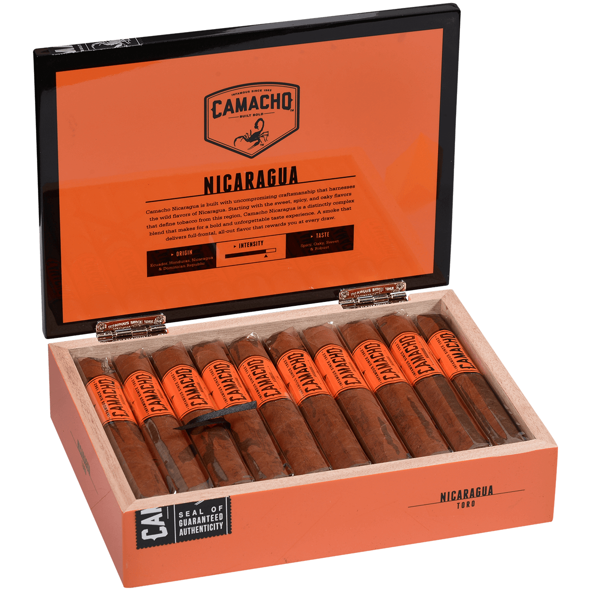 Camacho Nicaragua Toro 20ct 4