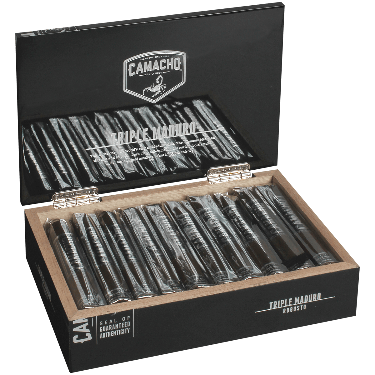 Camacho Triple Maduro Robusto 20ct 4