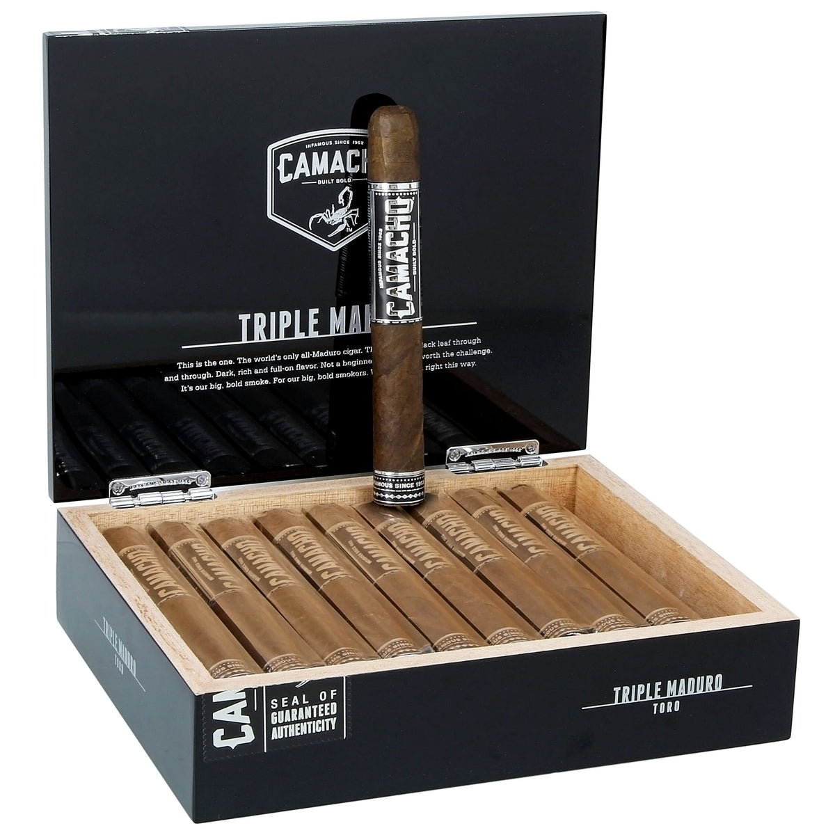Camacho Triple Maduro Toro 20ct