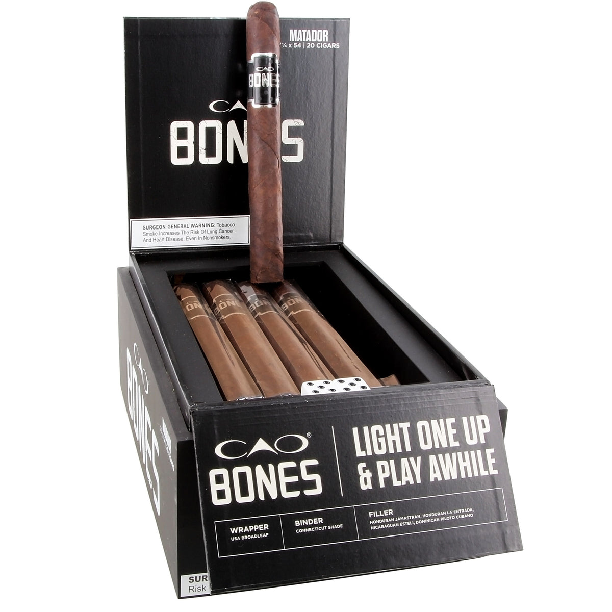 CAO Bones Matador Churchill 20ct