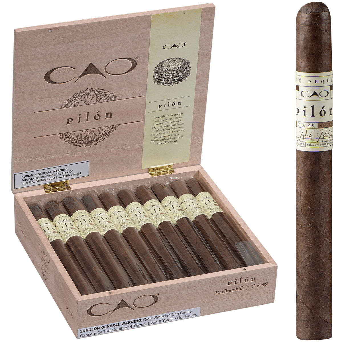 CAO Pilon Churchill 20ct
