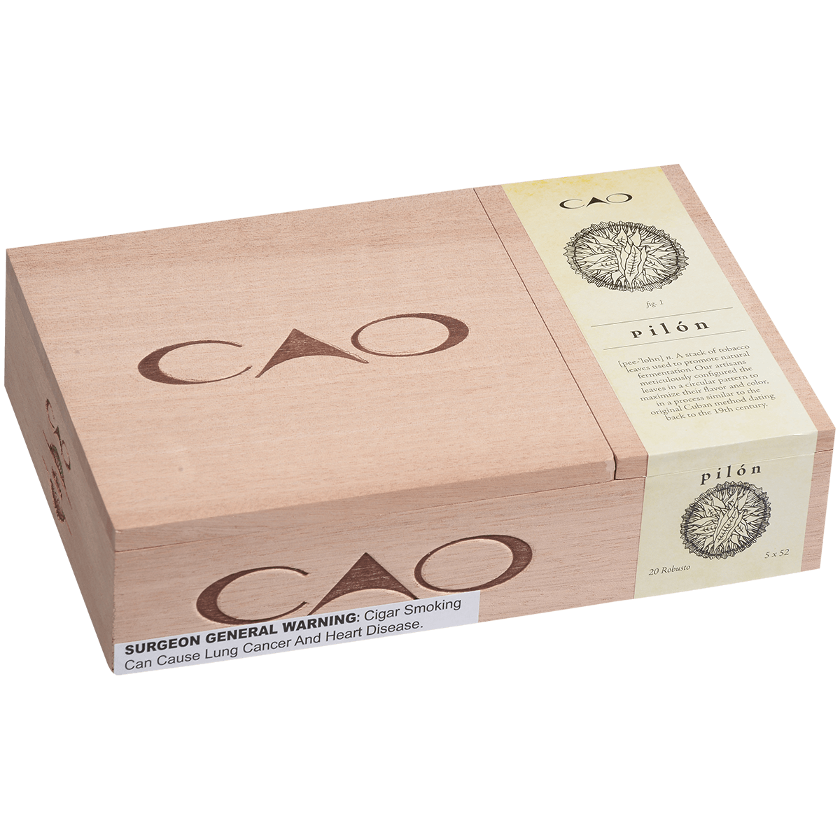 CAO Pilon Robusto Extra 20ct 3
