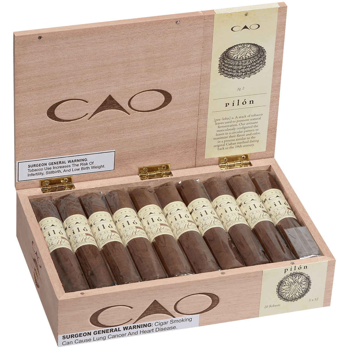 CAO Pilon Robusto Extra 20ct 4