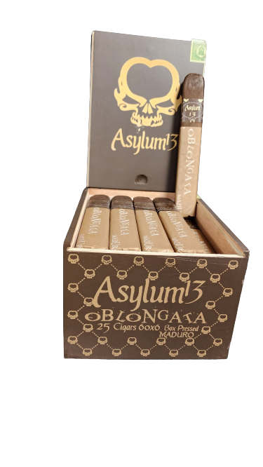 CLE Asylum 13 Oblongata 6x60 Maduro BP 25ct 2