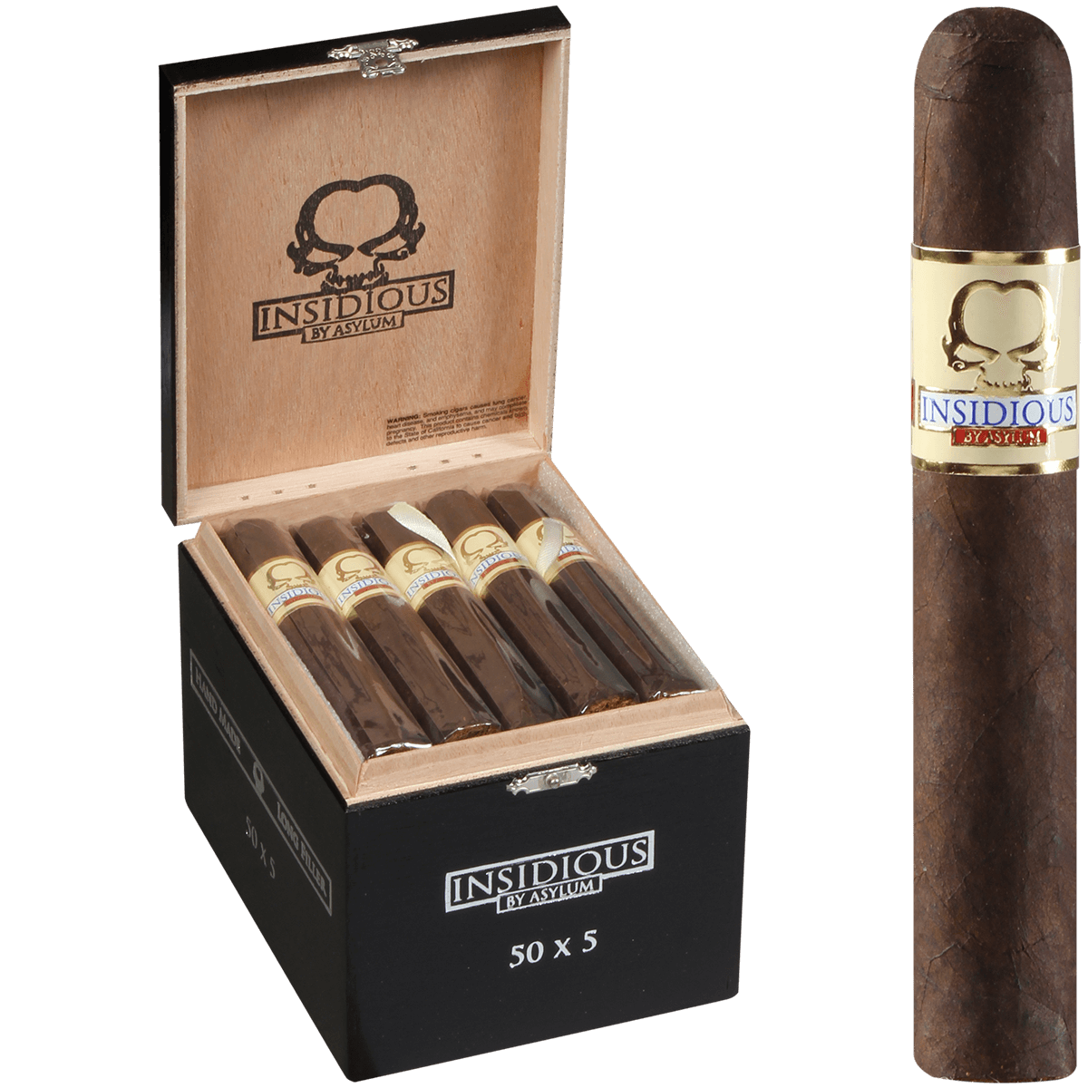 CLE Asylum Insidious Maduro 50x5 25ct
