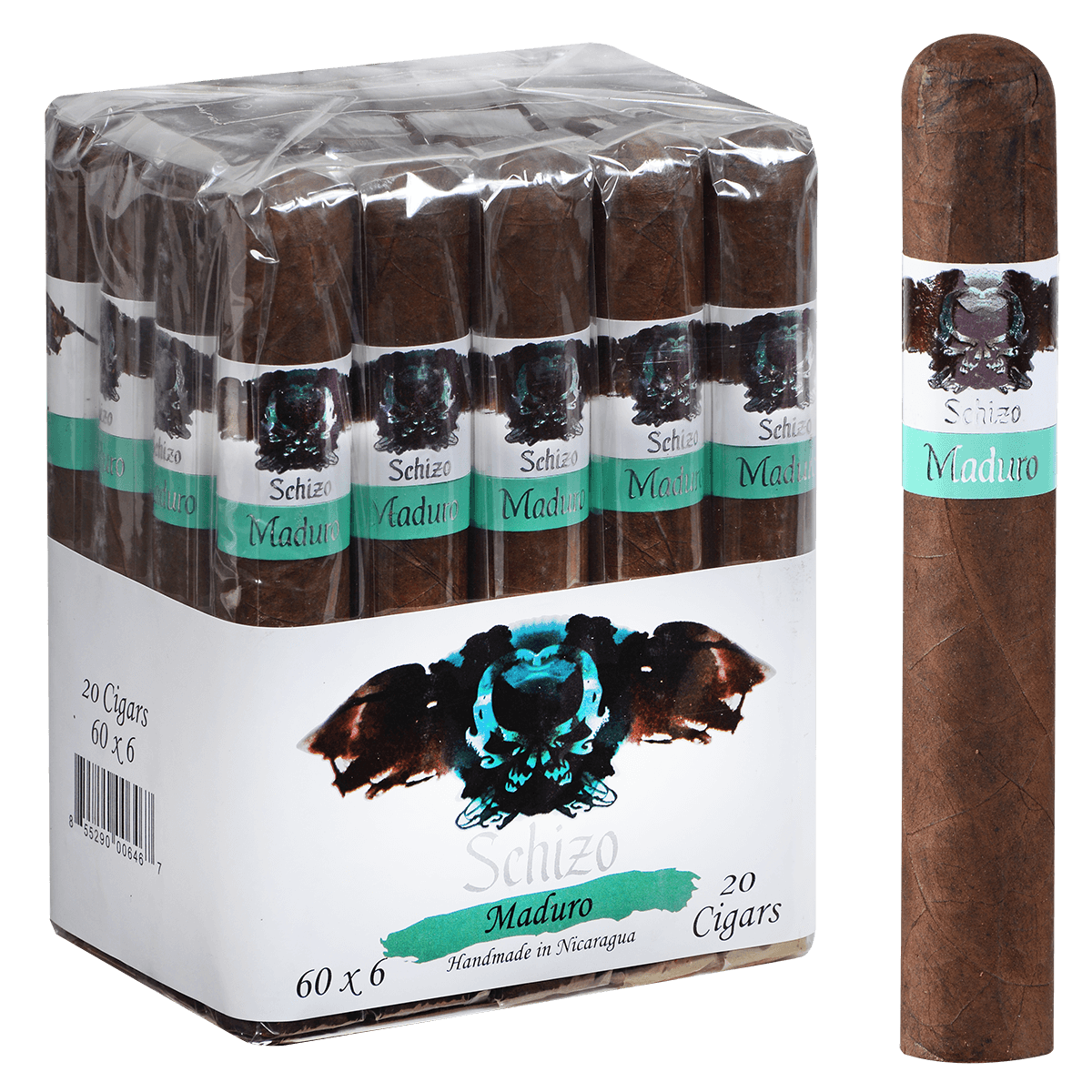 CLE Asylum Schizo Maduro 6x60 20ct