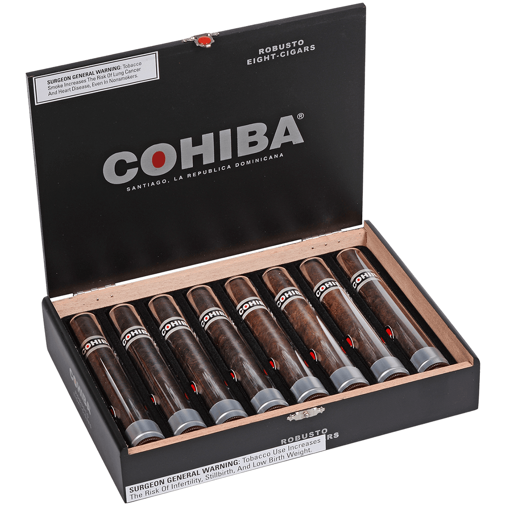 Cohiba Black Robusto Crystal Tube 8ct 4