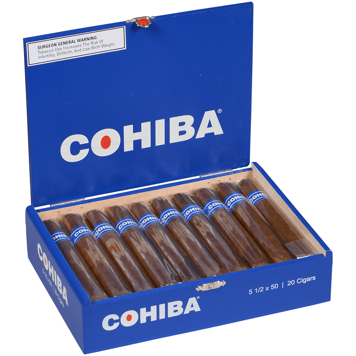 Cohiba Blue Clasico Robusto 20ct 4