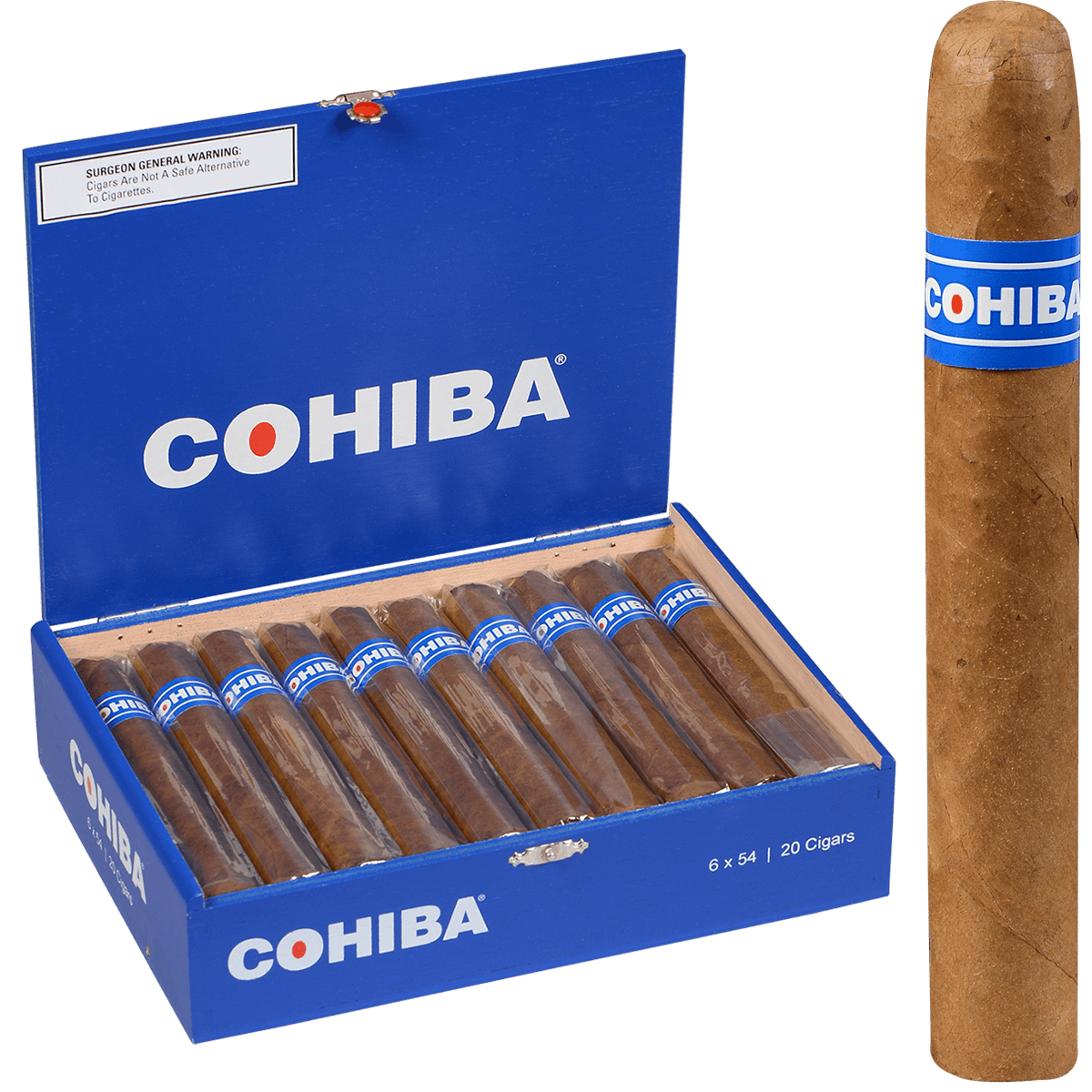 Cohiba Blue Clasico Toro 20ct
