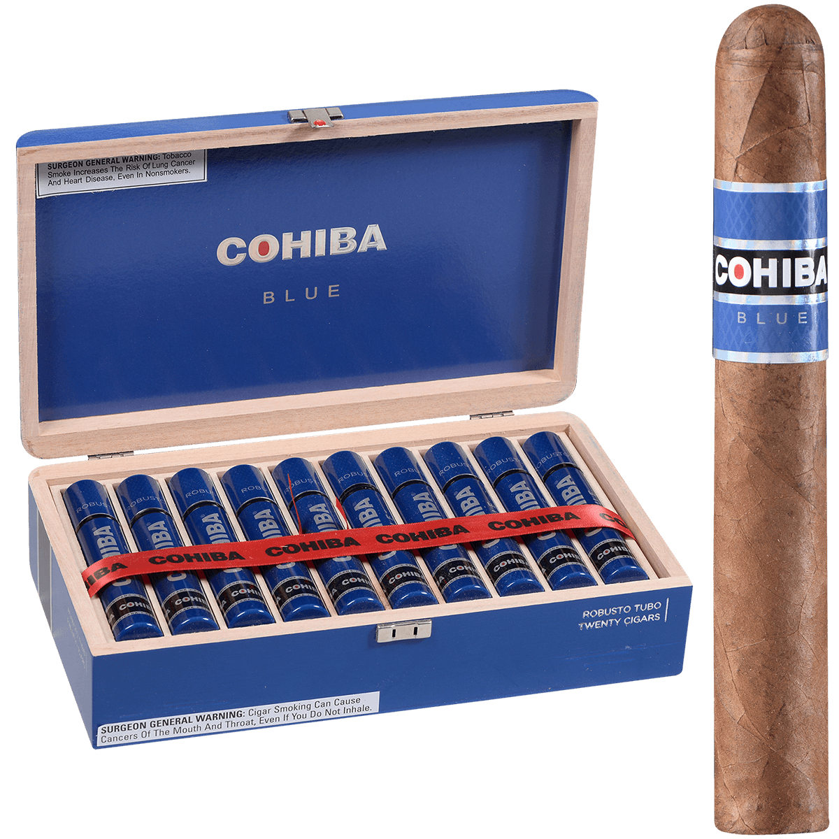 Cohiba Blue Robusto Tubo 20ct