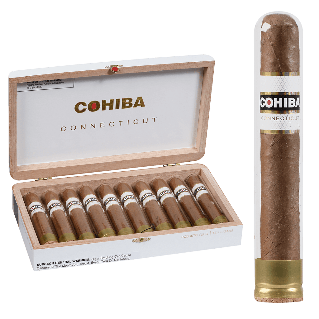 Cohiba Connecticut Robusto Crystal Tubo 10ct