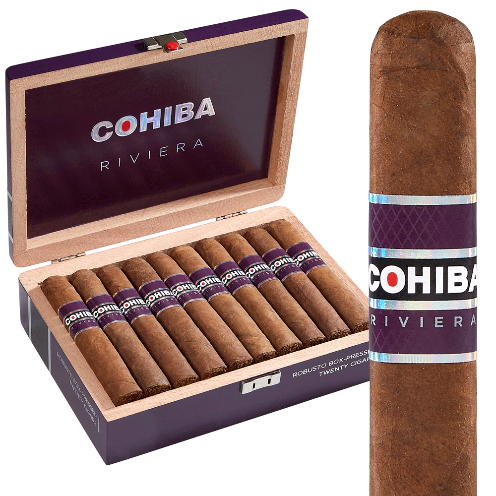 Cohiba Riviera Box Press Robusto 20ct