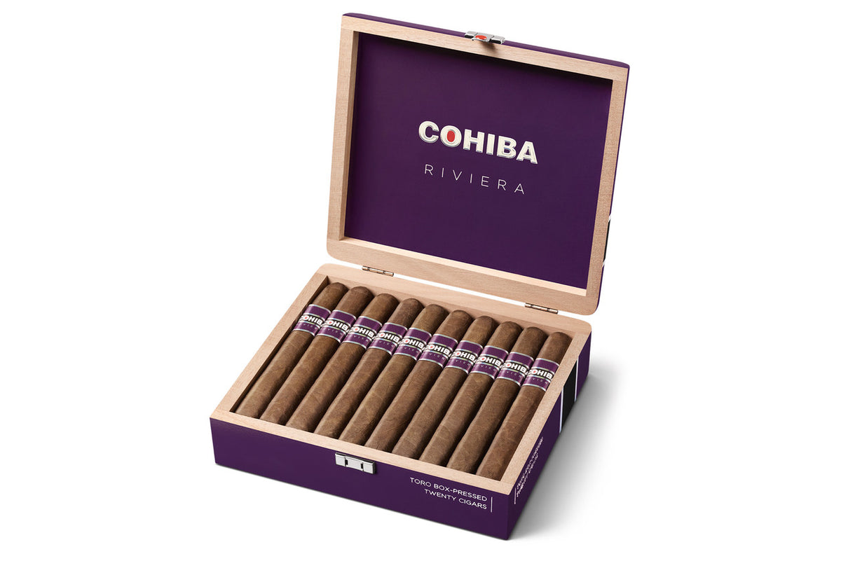 Cohiba Riviera Box Press Toro 20ct