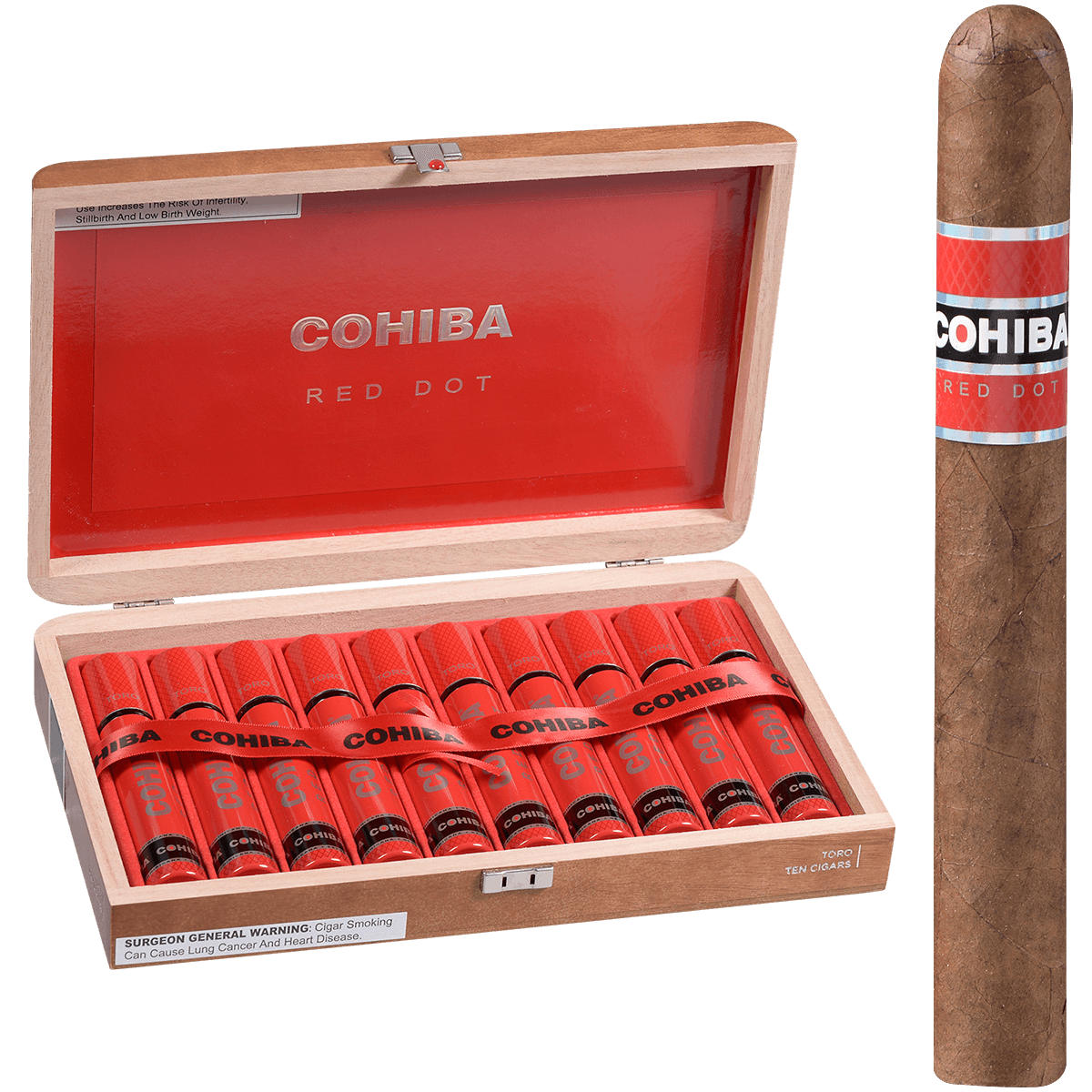 Cohiba Toro Tubo 10ct