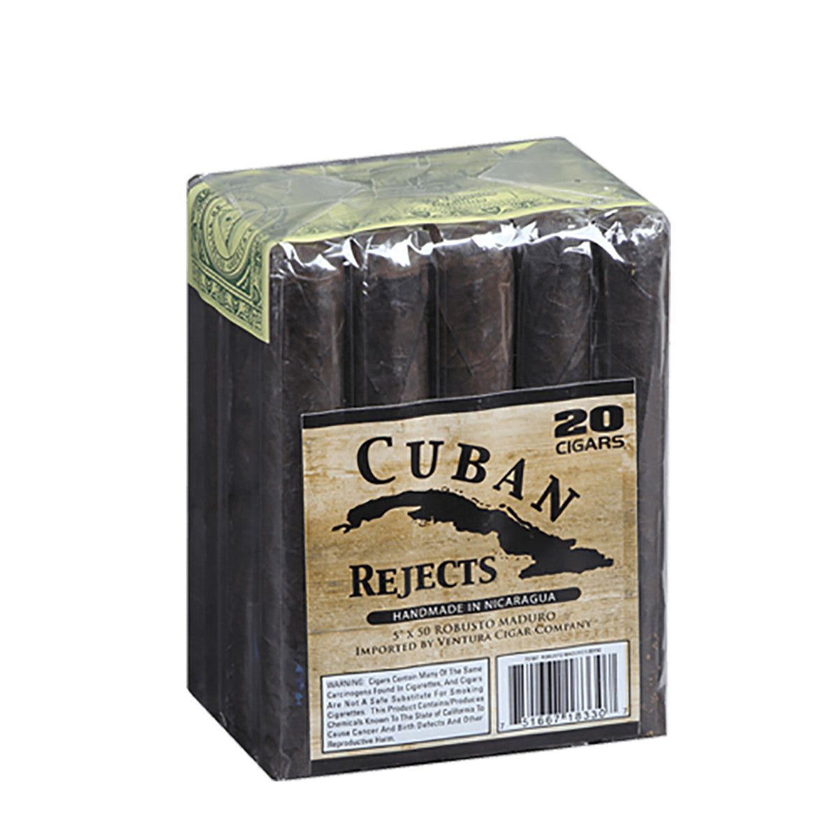 Cuban Rejects Robusto Maduro Box of 20