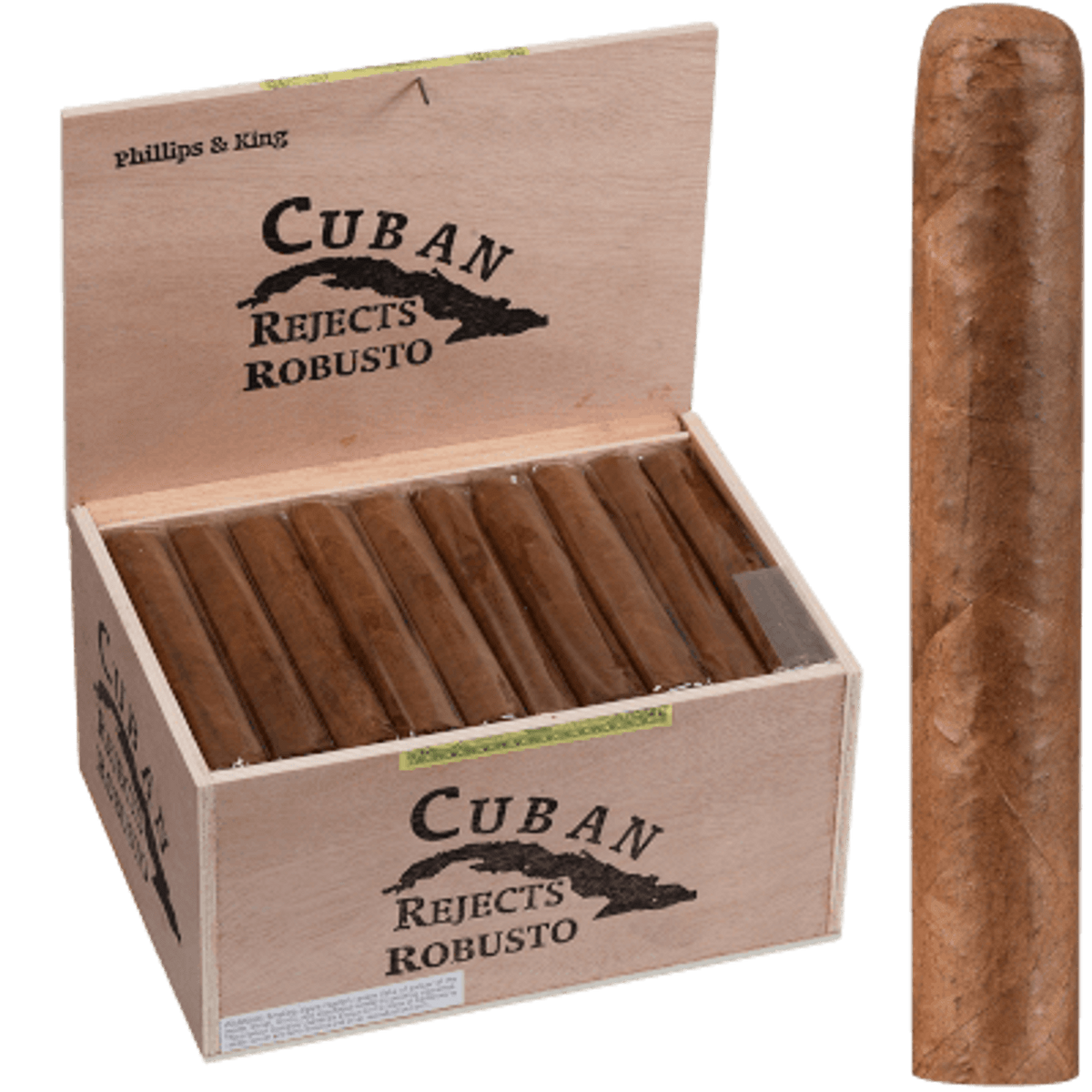 Cuban Rejects Robusto Natural 50ct