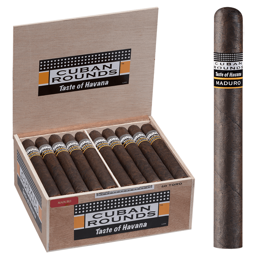 Cuban Rounds Robusto Maduro 40ct