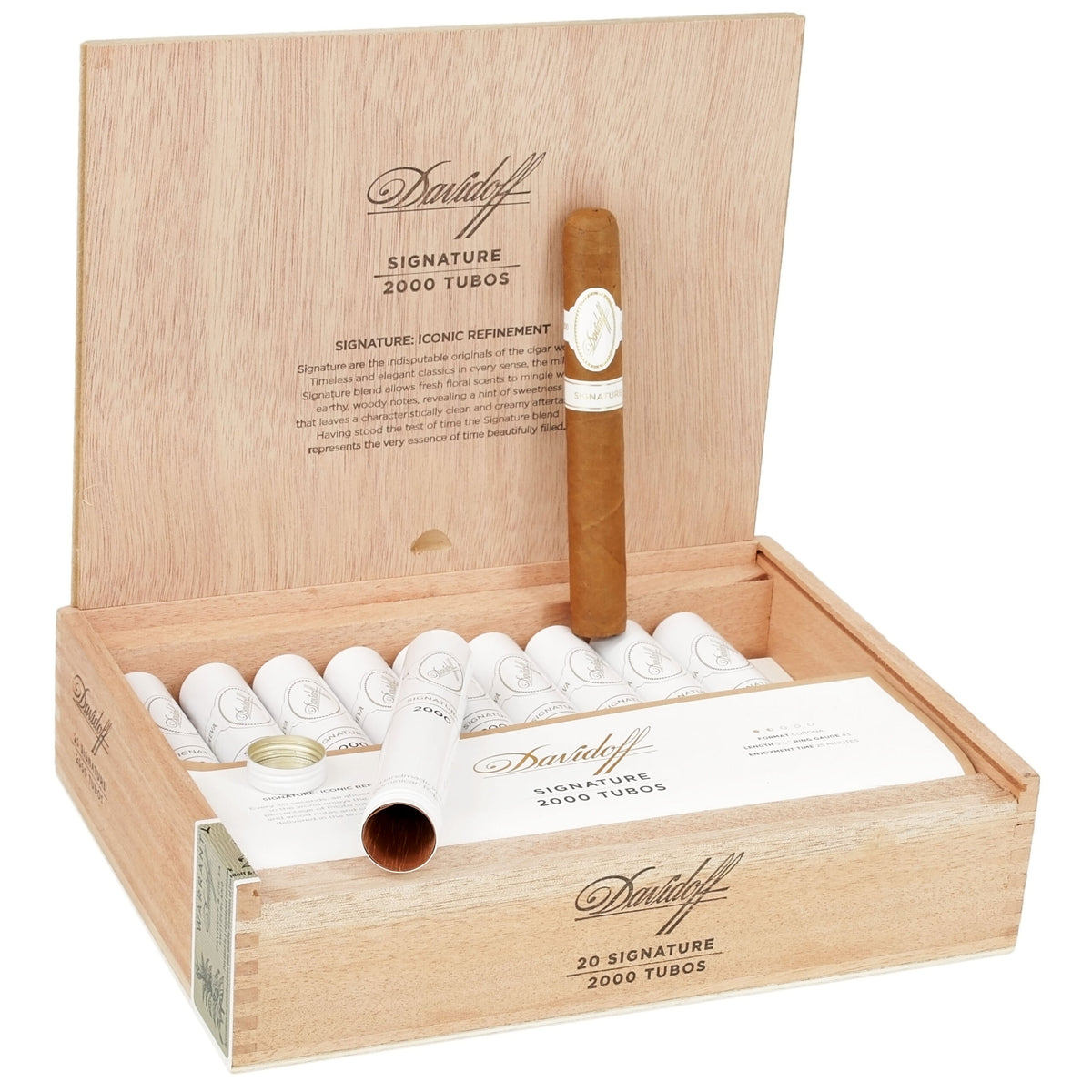 Davidoff Signature 2000 Tubos 20ct