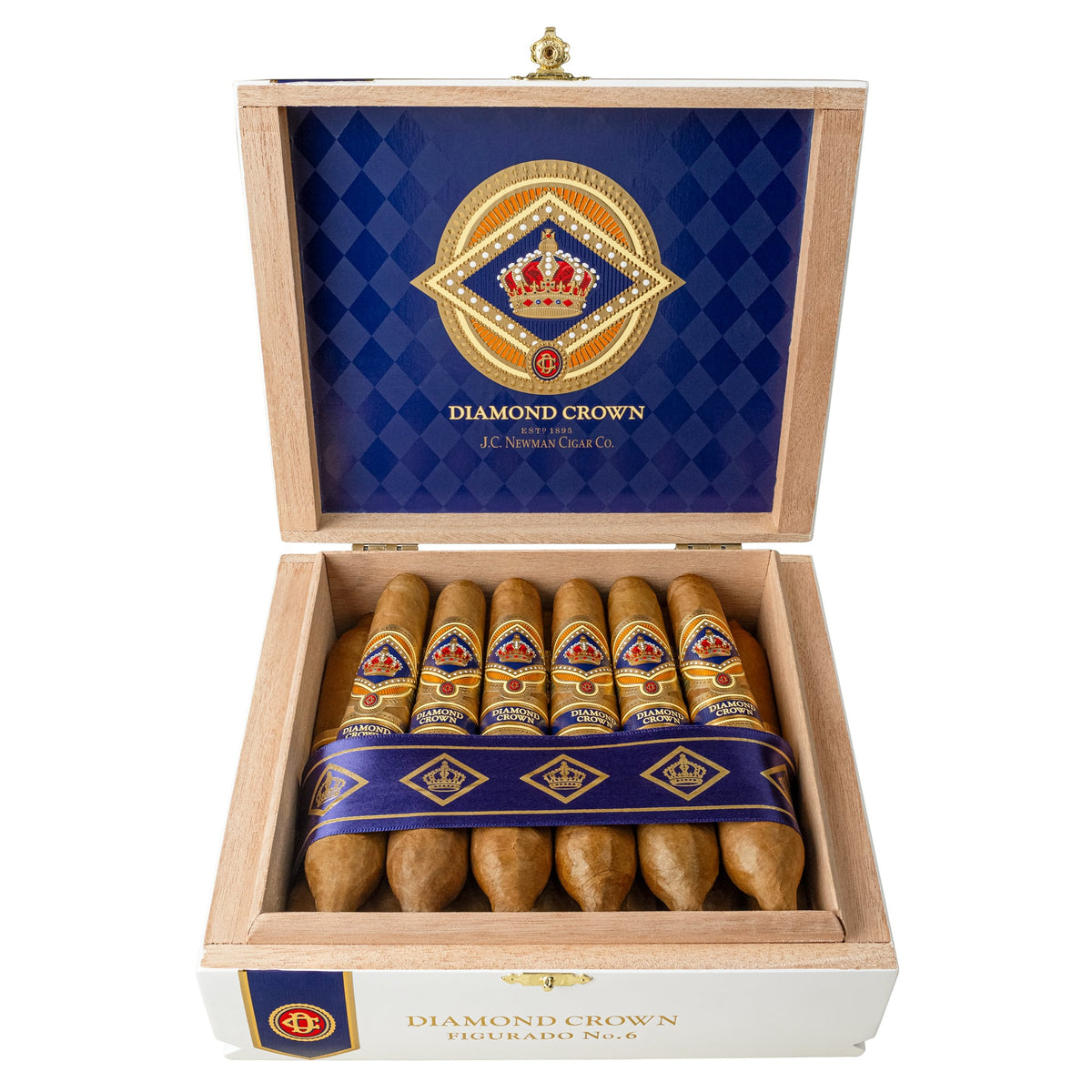 Diamond Crown Classic Figurado Natural No.6  20ct