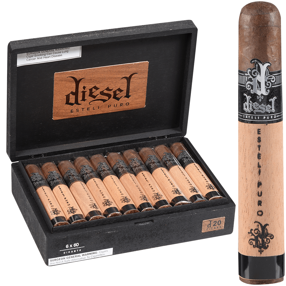 Diesel Esteli Puro Gigante 20ct