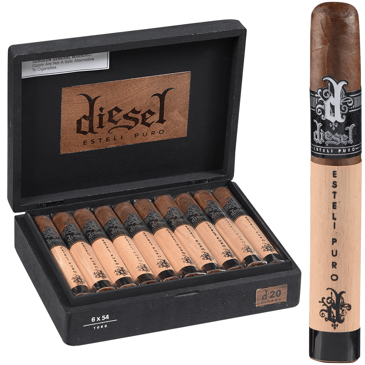 Diesel Esteli Puro Toro 20ct