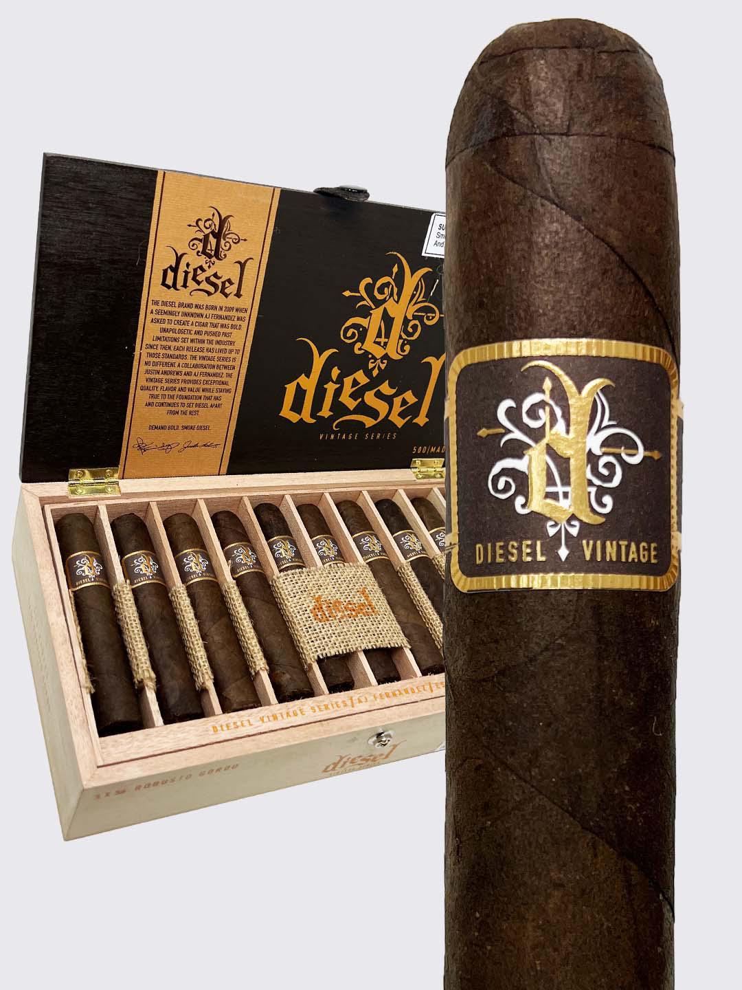 Diesel Vintage Series Maduro 600 Toro 20ct