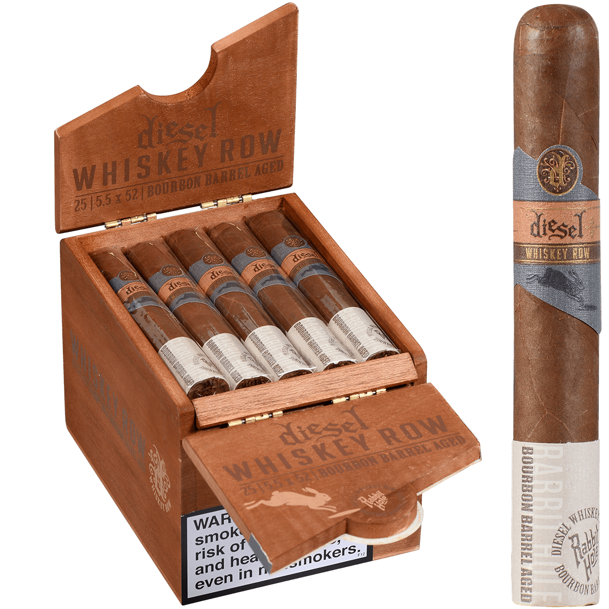 Diesel Whiskey Row Robusto 25ct