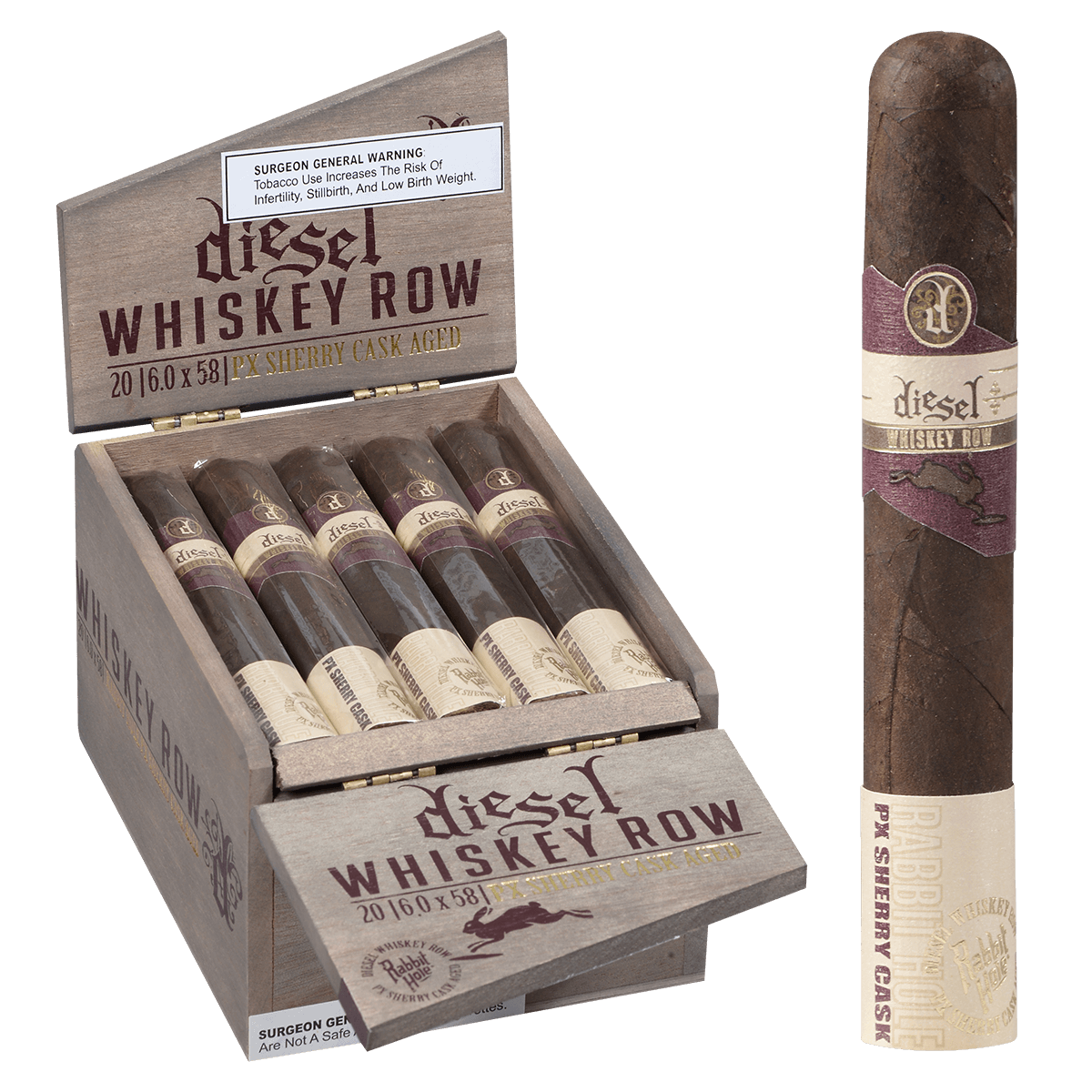 Diesel Whiskey Row Sherry Cask Gigante 20ct