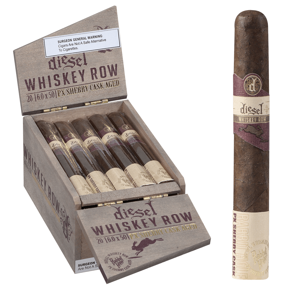 Diesel Whiskey Row Sherry Cask Toro 20ct