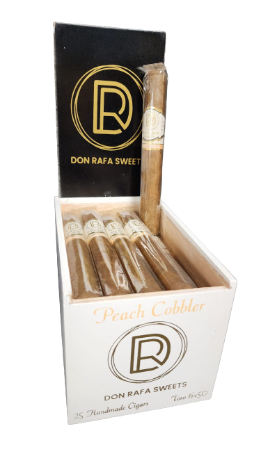 Don Rafa Peach Cobbler Toro 25ct