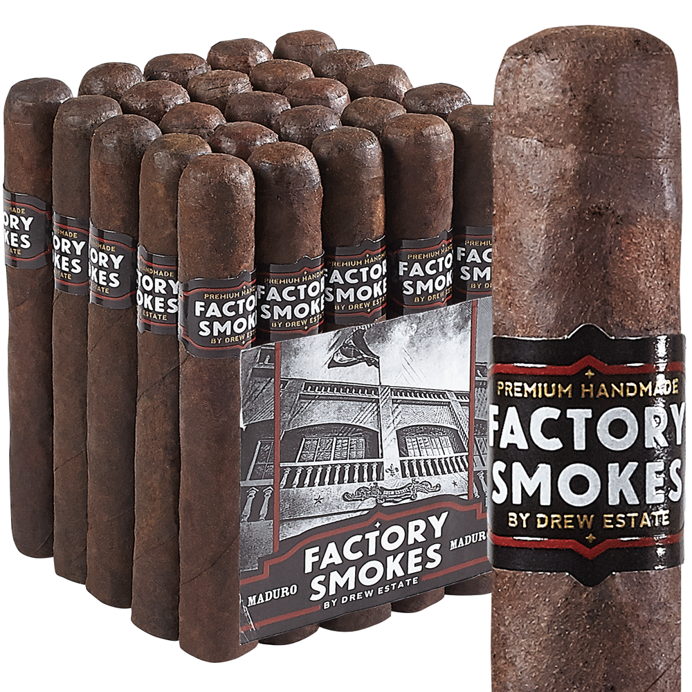 Drew Estate Factory Smokes Maduro Gordito 25ct