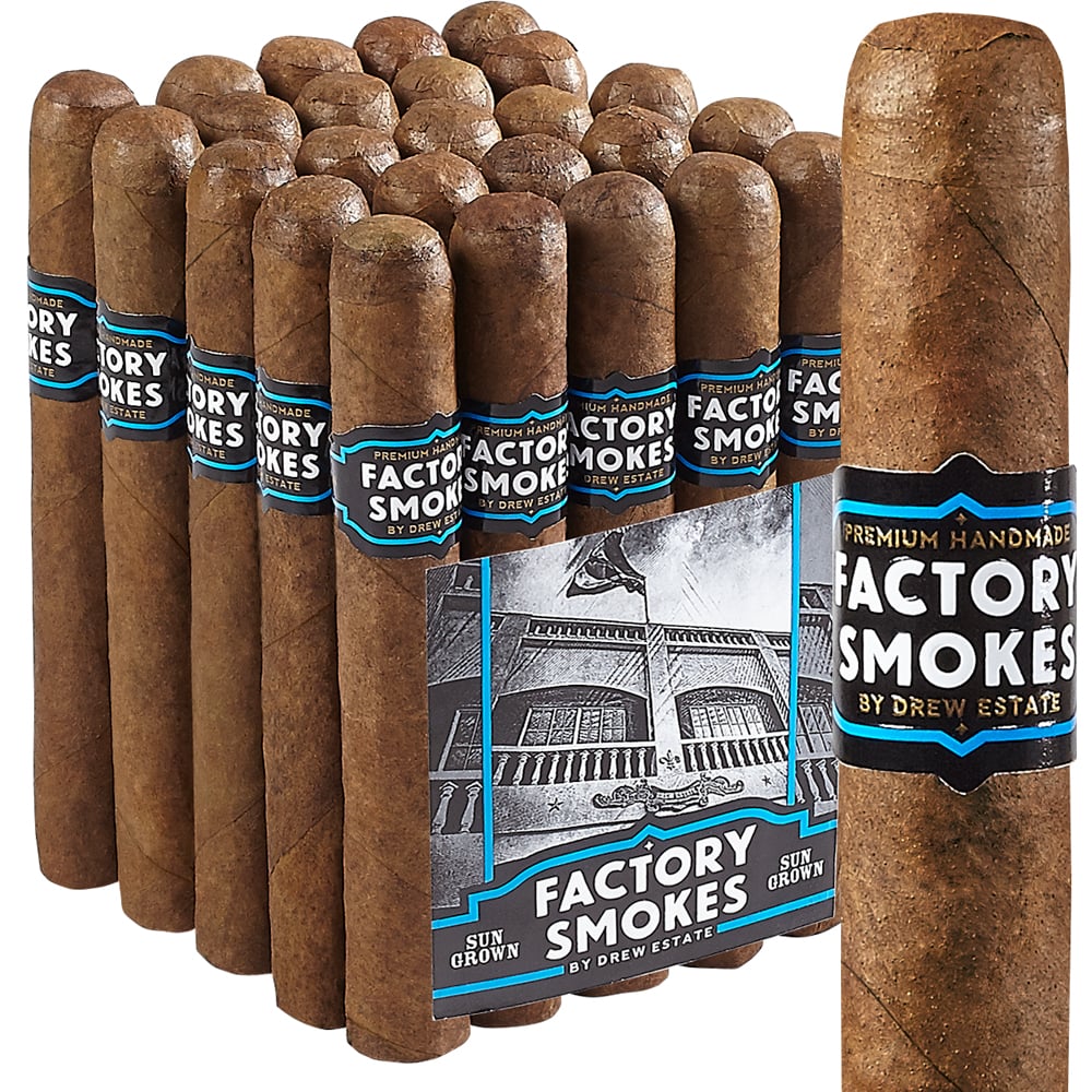 Drew Estate Factory Smokes Sun Grown Robusto 25ct