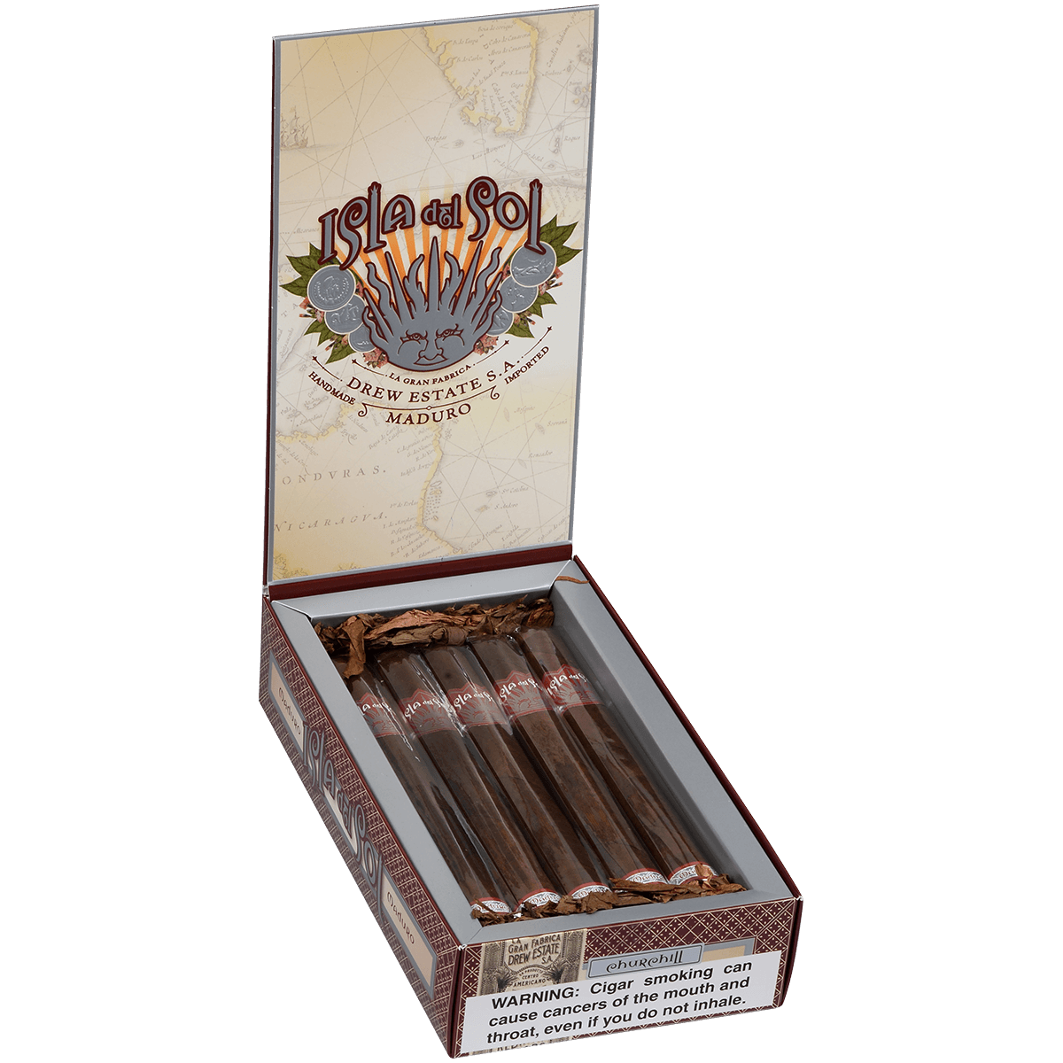 Drew Estate Isla Del Sol Maduro Churchill 10ct 4