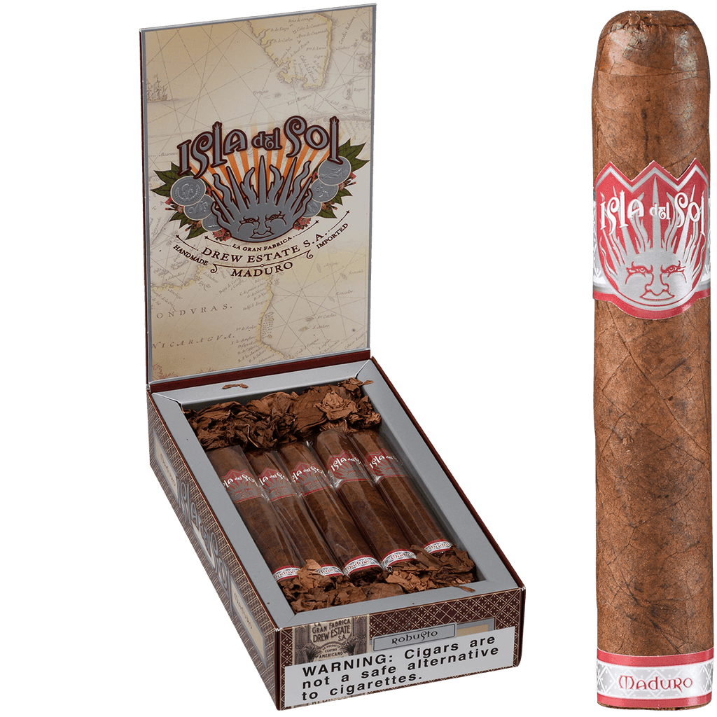 Drew Estate Isla Del Sol Maduro Robusto 10ct