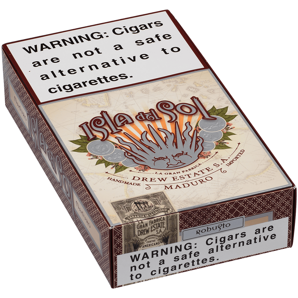 Drew Estate Isla Del Sol Maduro Robusto 10ct 3