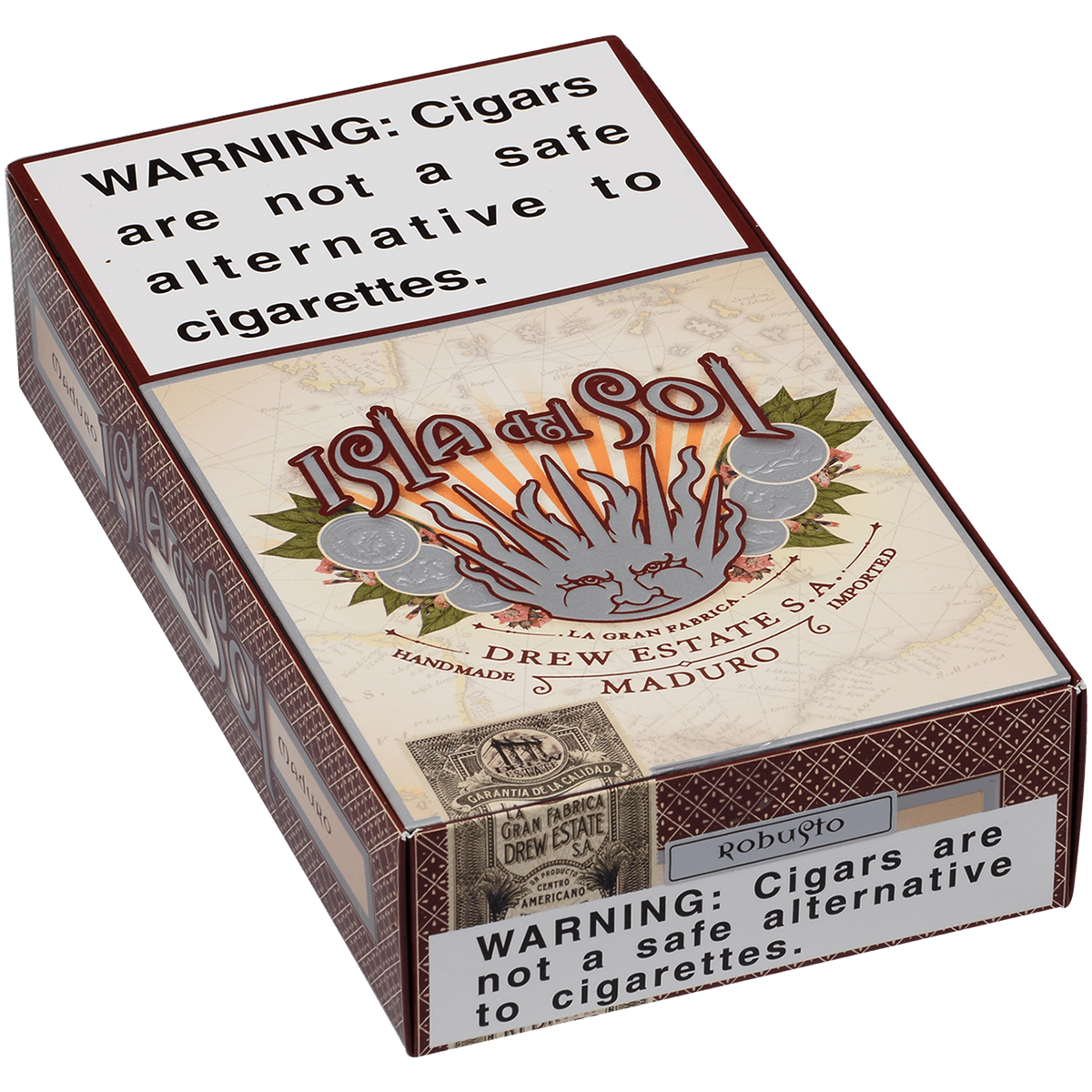 Drew Estate Isla Del Sol Maduro Robusto 10ct 3