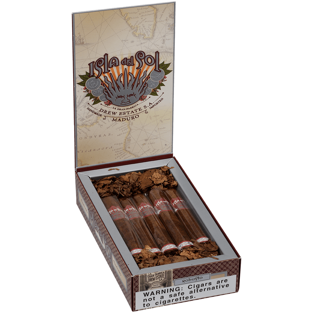 Drew Estate Isla Del Sol Maduro Robusto 10ct 4