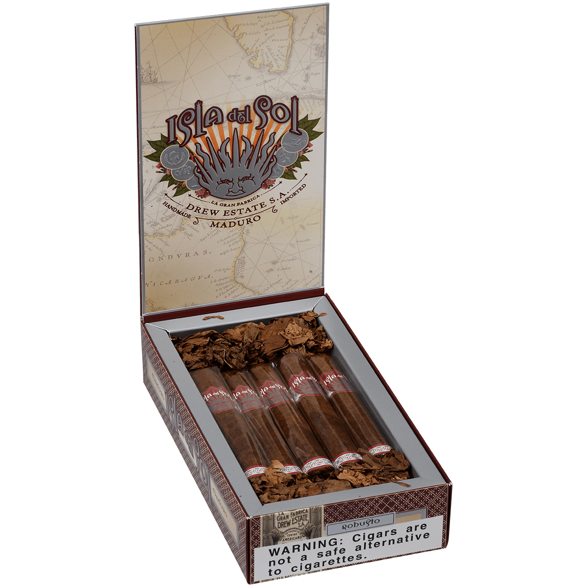 Drew Estate Isla Del Sol Maduro Robusto 10ct 4