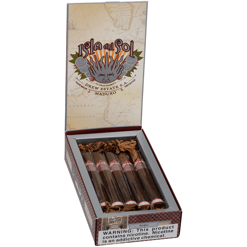 Drew Estate Isla Del Sol Maduro Toro 10ct 4
