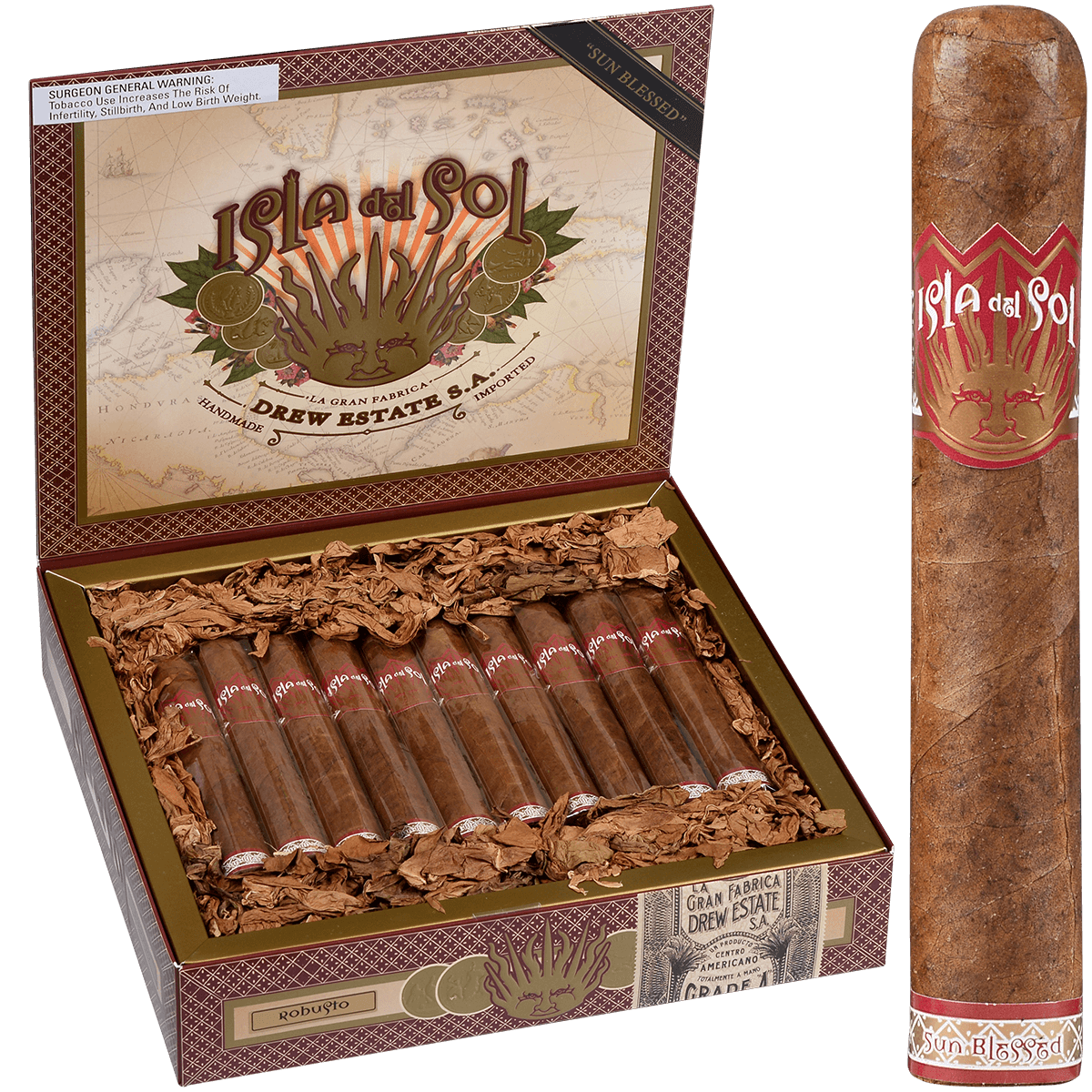 Drew Estate Isla Del Sol Robusto 20ct