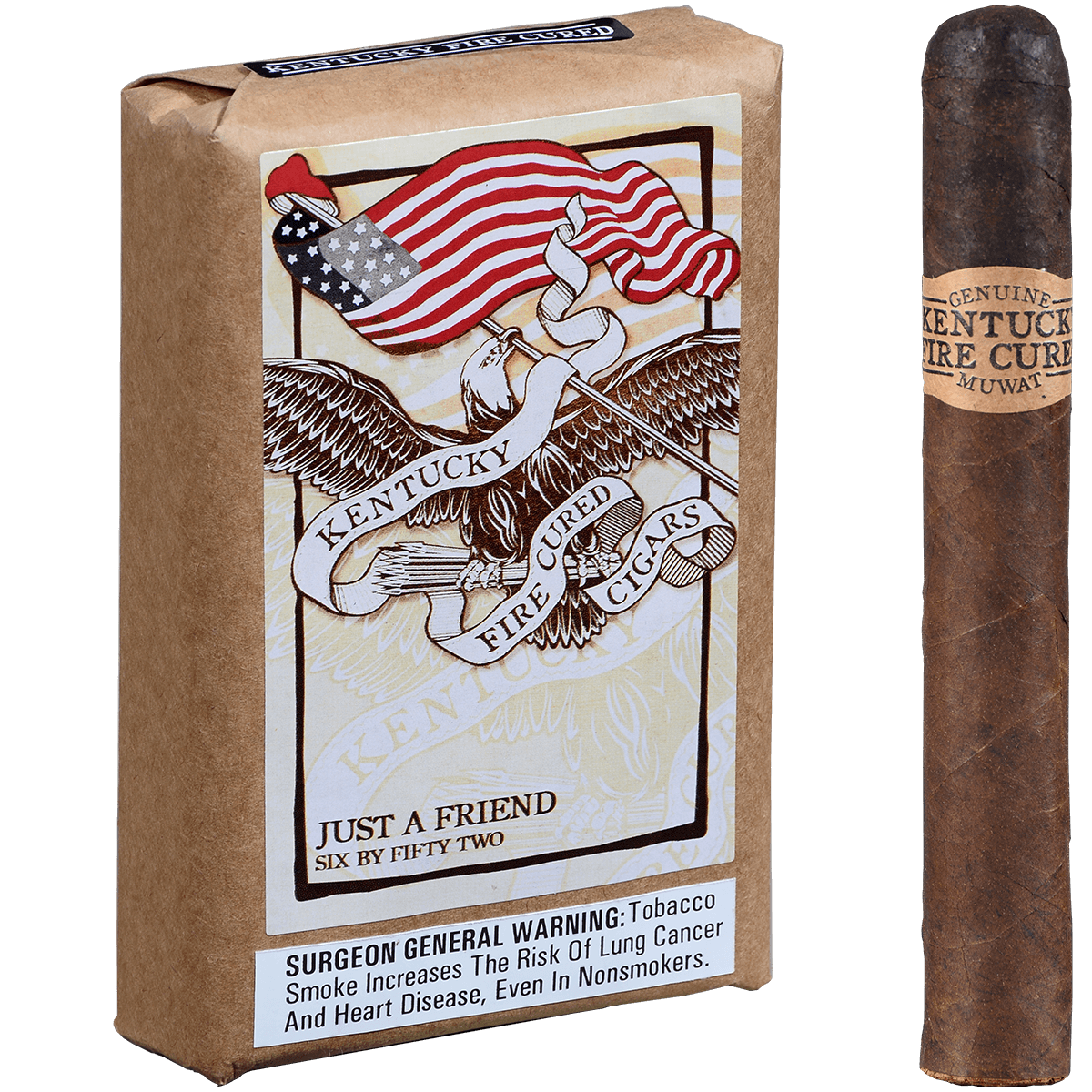 Drew Estate Kentucky Fire Cured Just A Friend 10ct