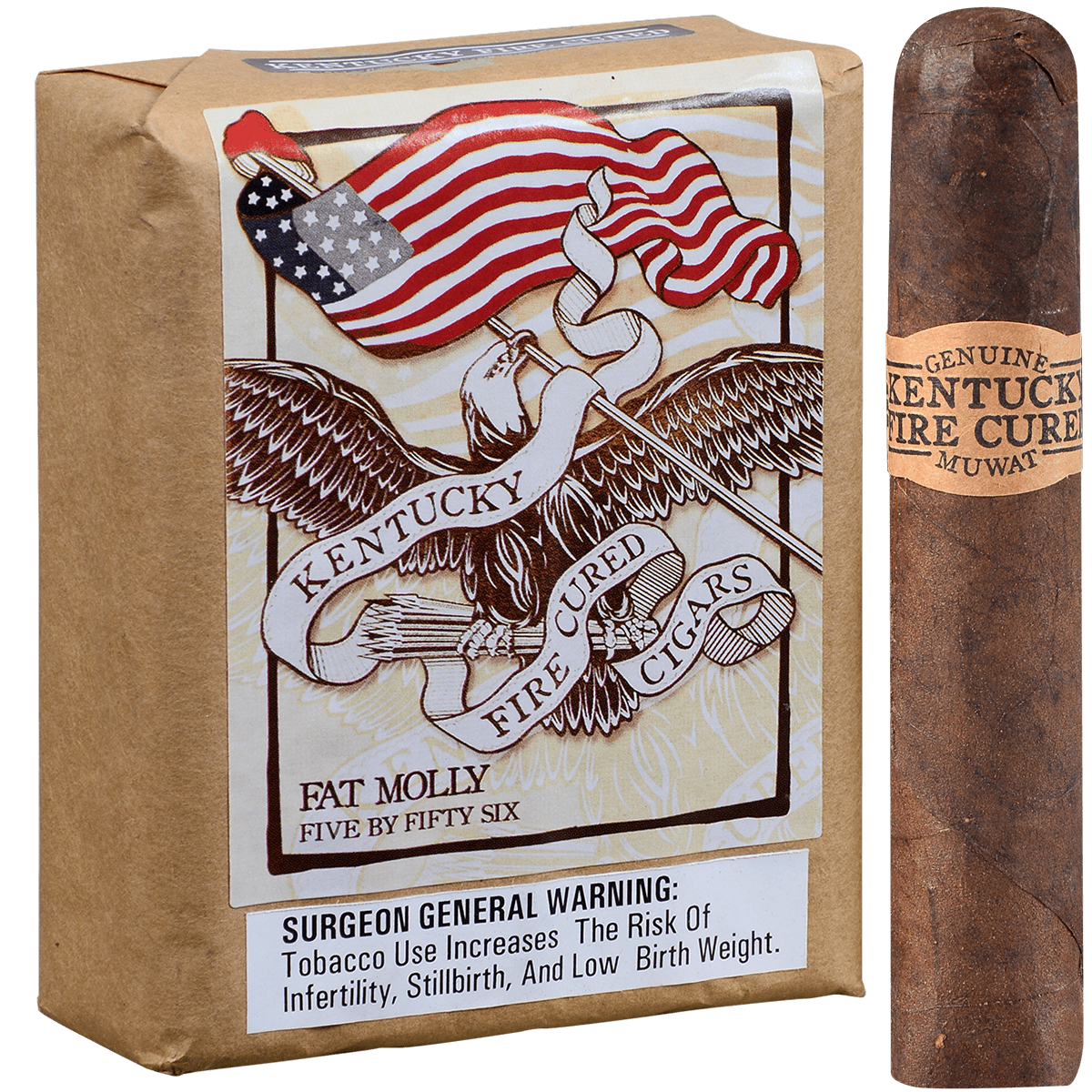 Drew Estate Kentucky Fire Cured Sweets Fat Molly 10ct