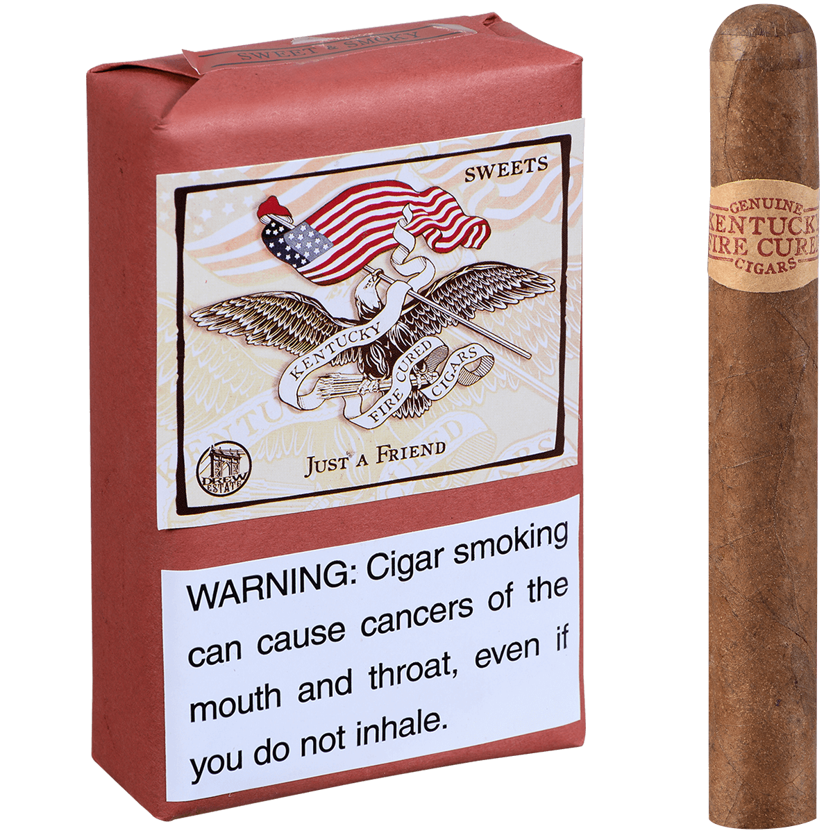 Drew Estate Kentucky Fire Cured Sweets Just Friend Bundle 10ct