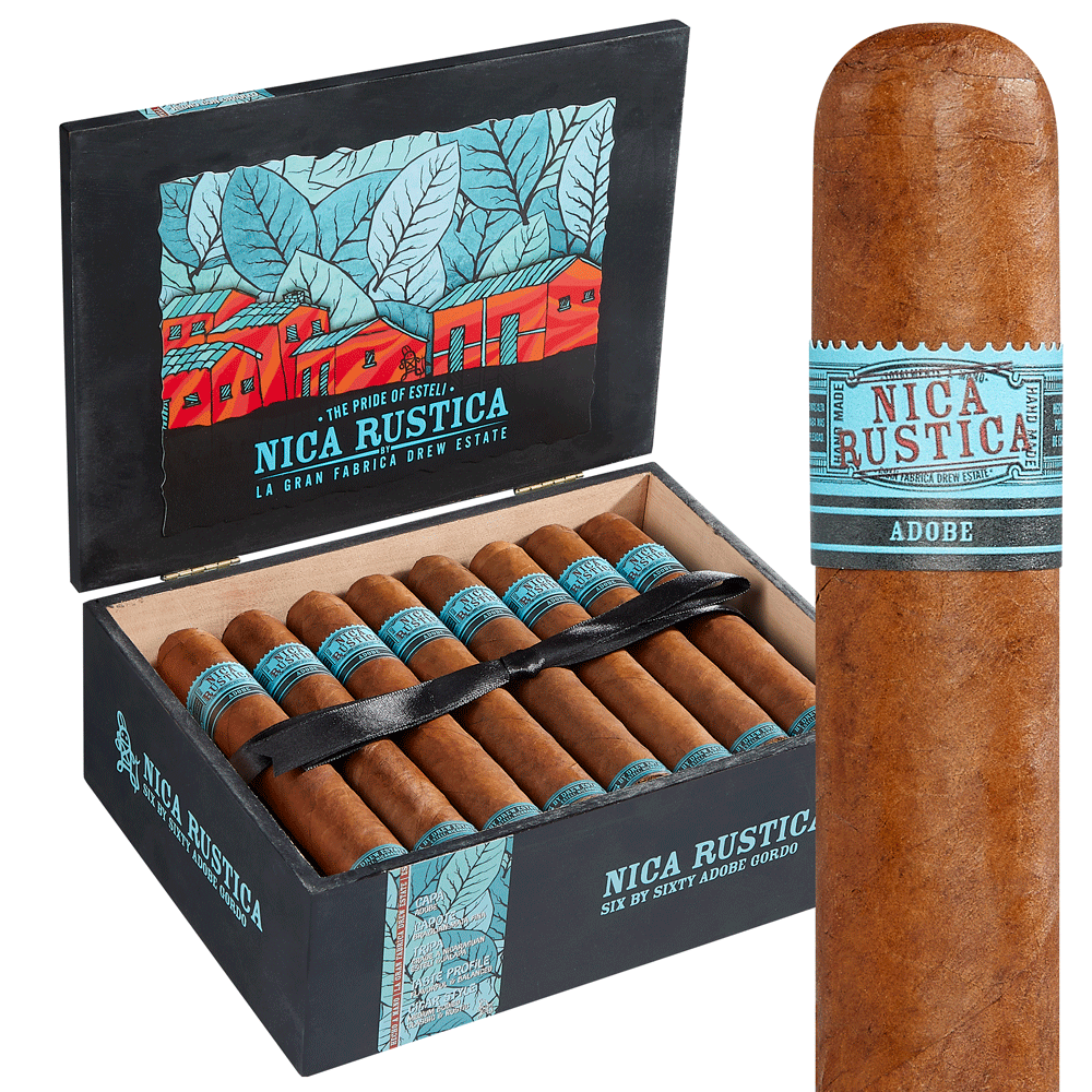 Drew Estate Nica Rustica Adobe Gordo 25ct