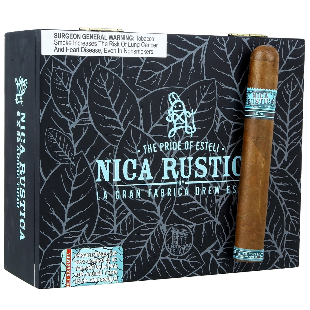 Drew Estate Nica Rustica Adobe Toro 25ct 2