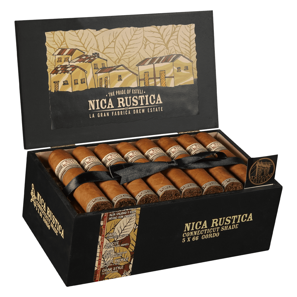 Drew Estate Nica Rustica Shade Gordo 25ct