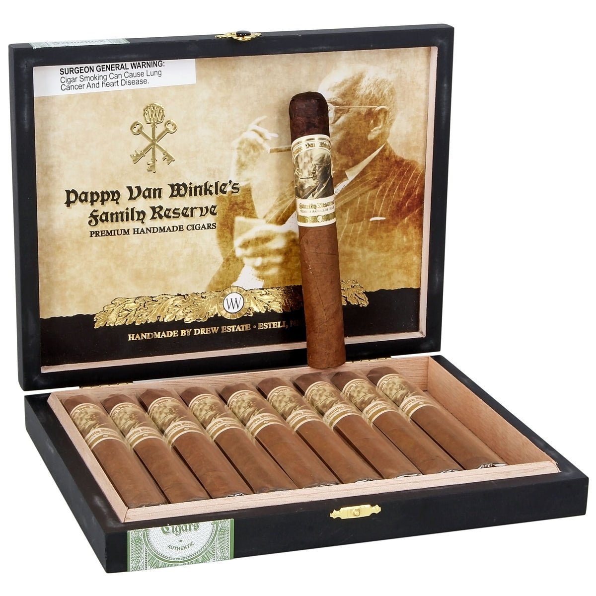 Drew Estate Pappy Van Winkle Barrel Fermented Toro 10ct