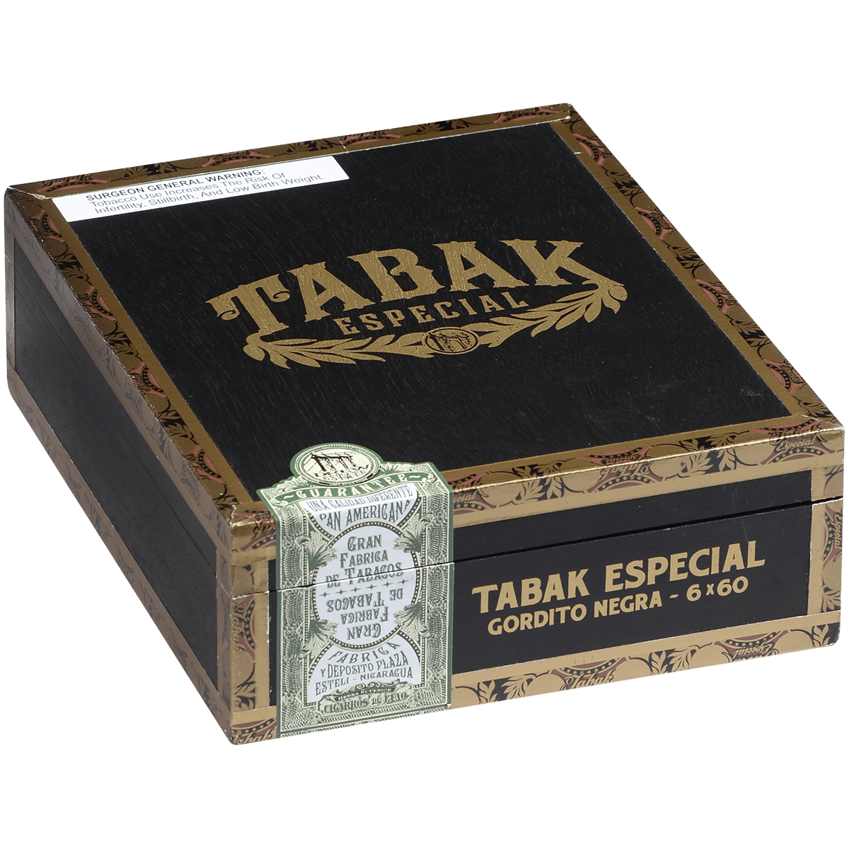 Drew Estate Tabak Negra Gordito 6x60 10ct 3