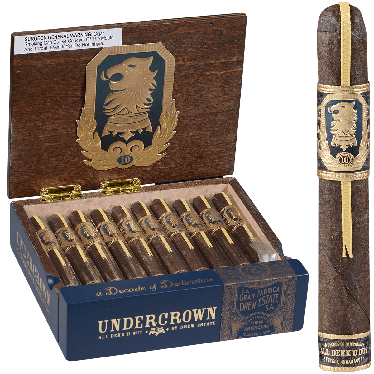 Drew Estate Undercrown 10 Corona Viva 20ct
