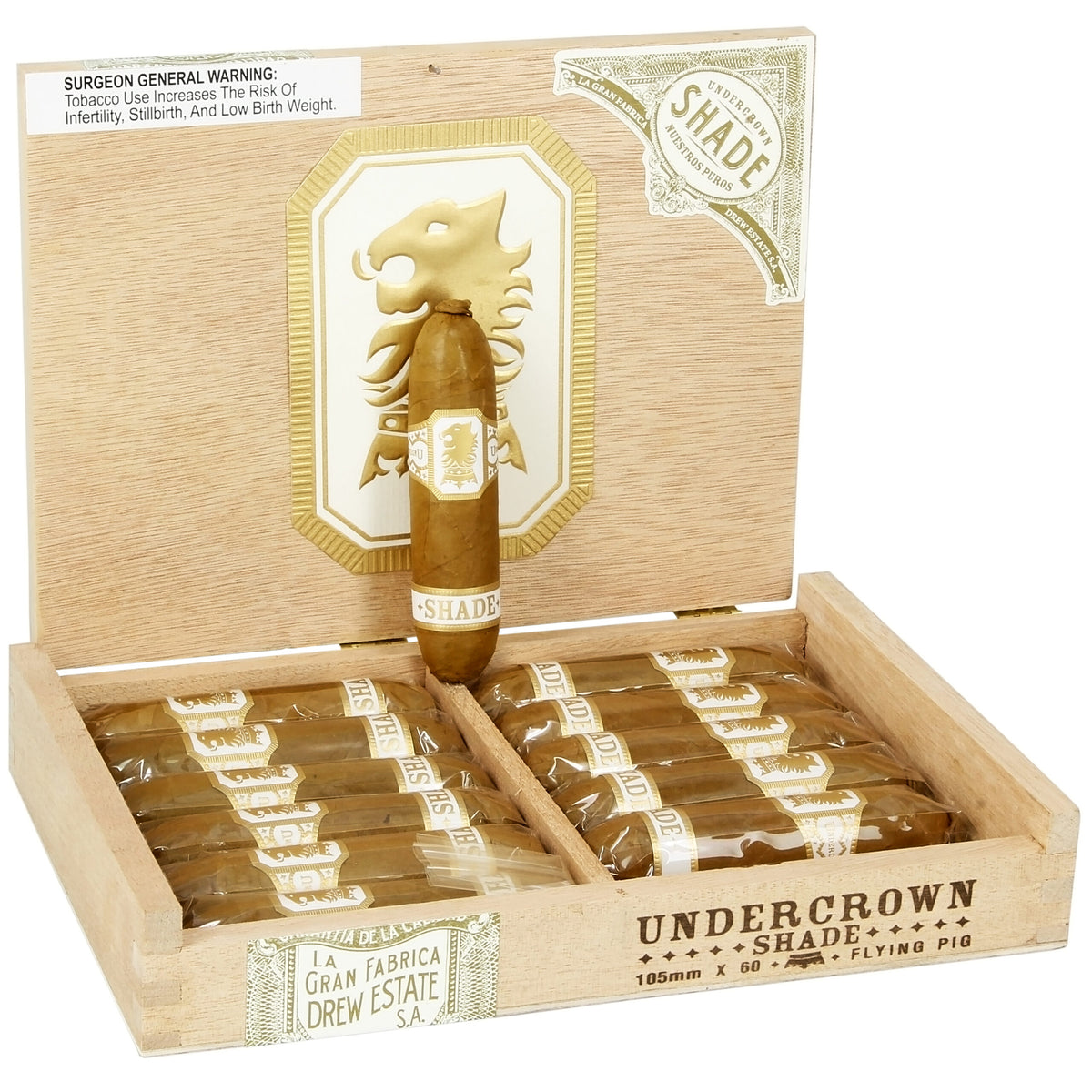 Drew Estate Undercrown CT Shade Flying Pig 12ct
